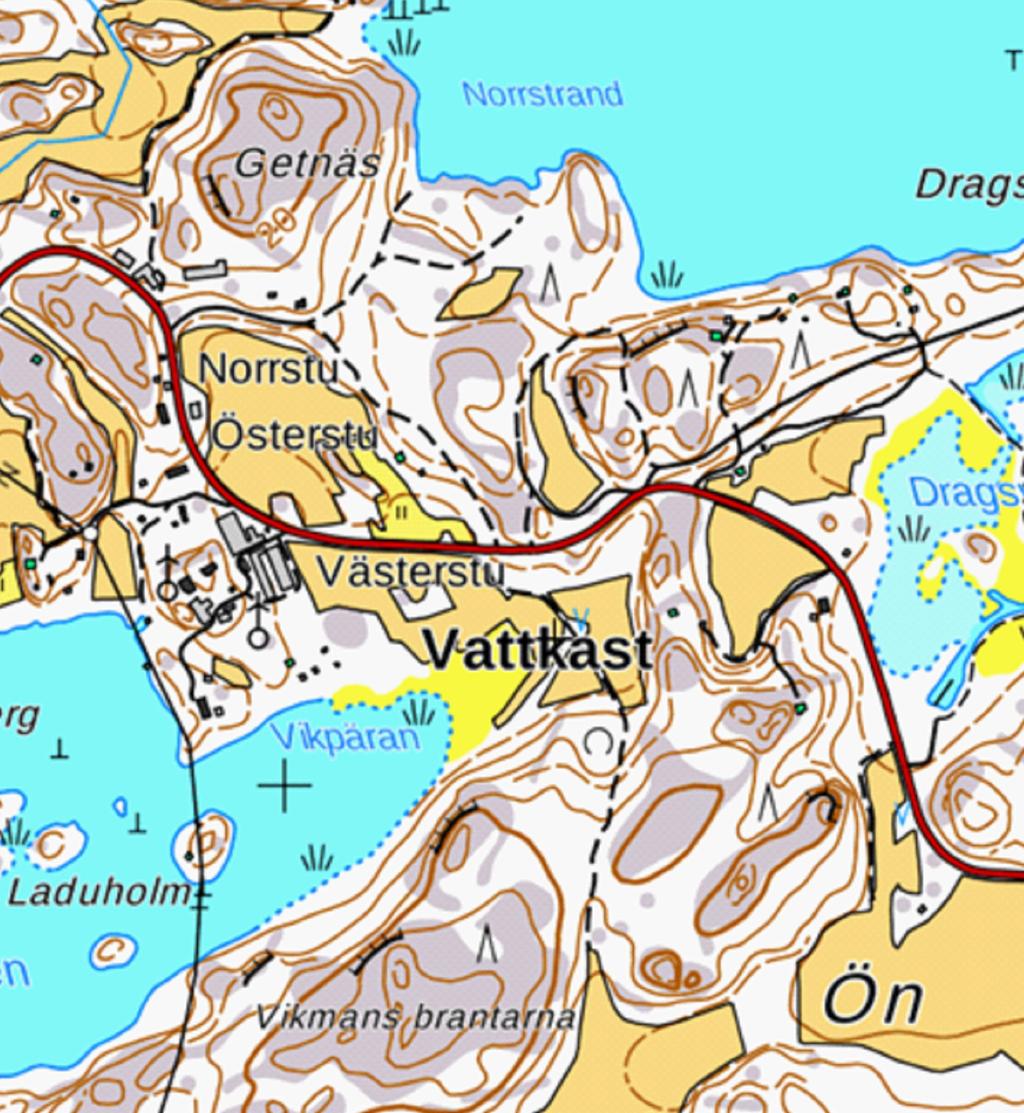 Grundkarta Lantmäteriverket / Pohjakartta Maanmittauslaitos 08 Svens