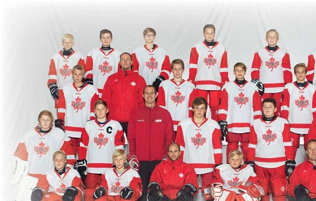 18 Riktlinjer B-pojkar A ha roligt med ishockey. Vidareutveckla och bygga på de direk v som finns i utvecklingsplanen. HA74 erbjuder tre ispass/vecka. Nivåanpassad träning. En träningsgrupp, U13+U14.