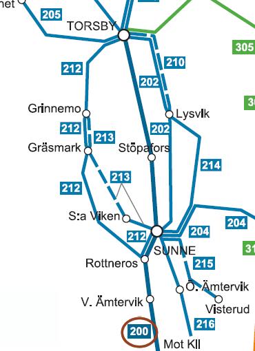 43 Däremot innebär indragna turer inte att fordonsbehovet minskar, fordonen kommer bara att stå stilla. Kostnaden för trafiken minskar med kilometerkostnaden för trafiken.