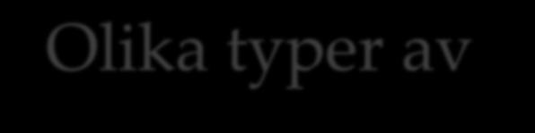 Olika typer av successiv försämring 1. Förlust av pre/post-acceleration 2. (pre) /post-acc blir mer uttalade 3.