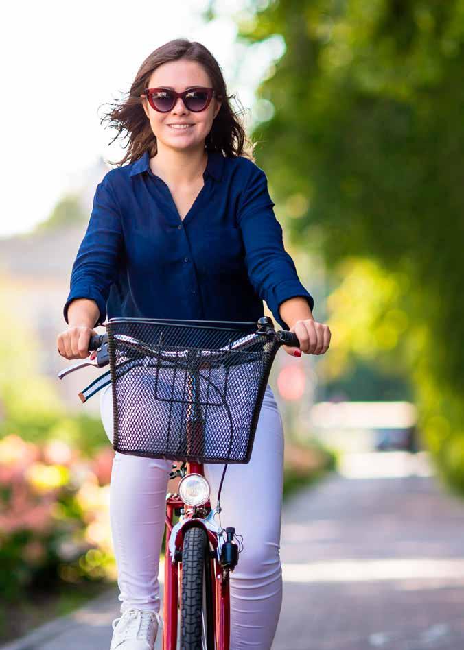 VERKSAMHETSBERÄTTELSE Utbyggnaden av gång- och cykelvägar