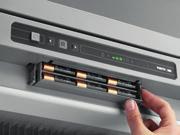 Tillbehör för absorptionskylning Thetfords unika N3000Ebatteripack håller kylan Det finns ett batteripack för N3000Emodellerna.