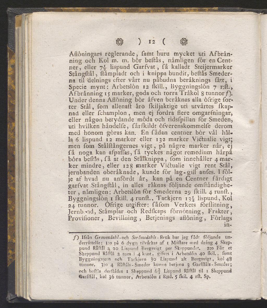 Ü ) 12 ( H Afioningars reglerande, famt huru my