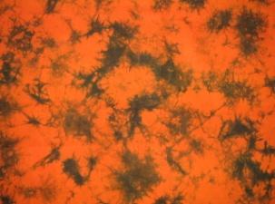 Batikmönstrat i orange och brunt 0,88 3,6 1 3,168