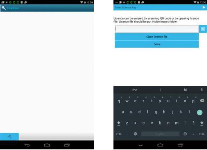 Metrel A 1522 amesm Android 13 Aktiveringsenheter Så länge du inte har några aktiverade enheter (vilket är standardkonfigurationen), kommer programmet att fungera i ett begränsat "demonstration"