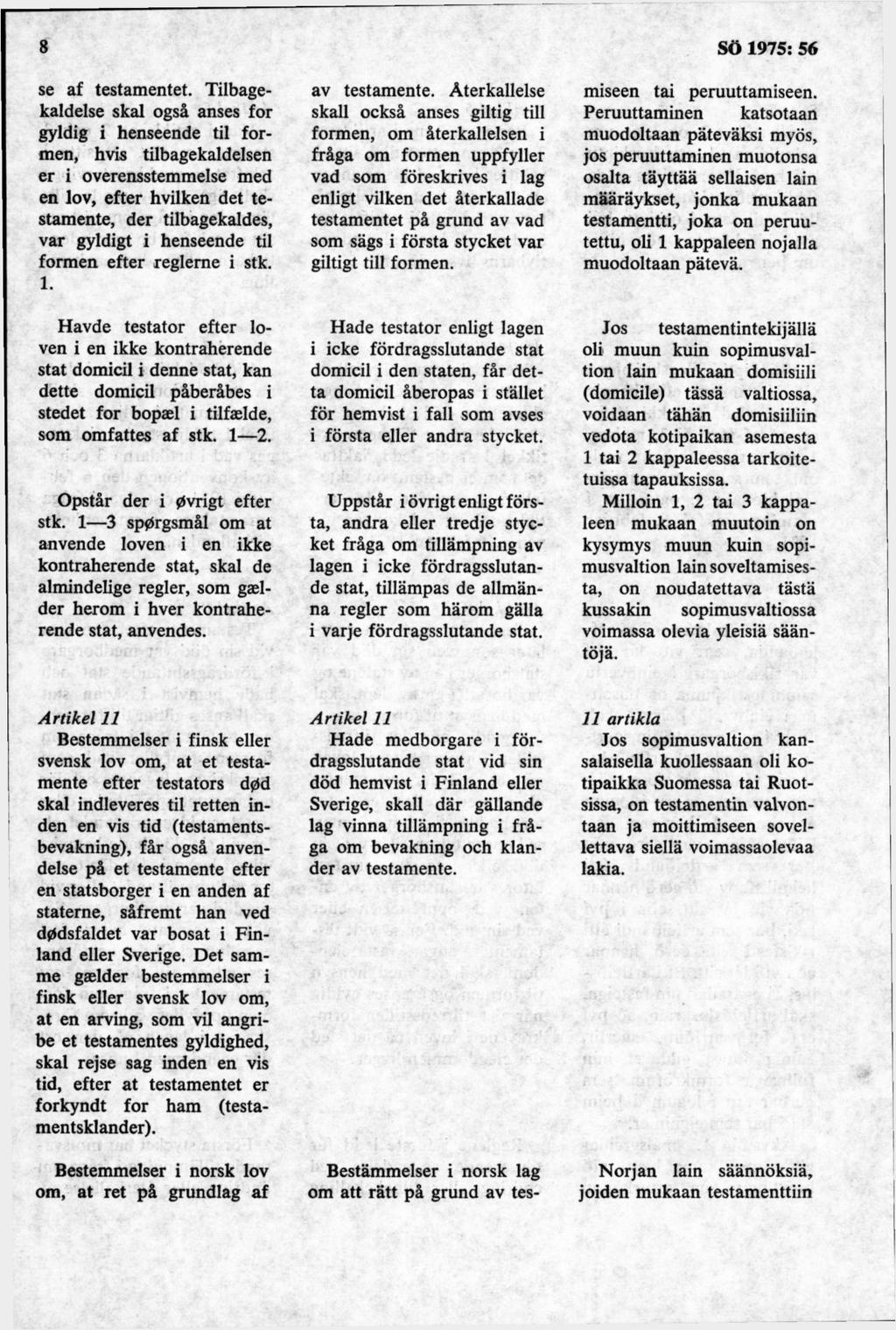 se af testamentet.
