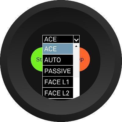 4 Aktivera Solcellsproduktion Tryck och håll på display i 5 sekunder Svep till Start och Stop display.