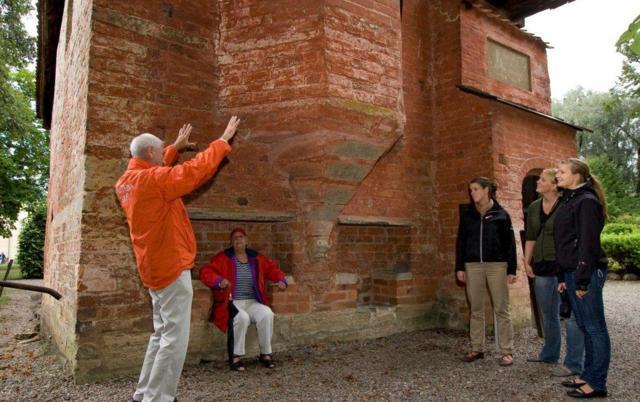 Hospitalsmuseet med Mårten Skinnares hus I början på 1500-talet tog Mårten Nilsson Skinnare initiativ till ett hospital i Vadstena.