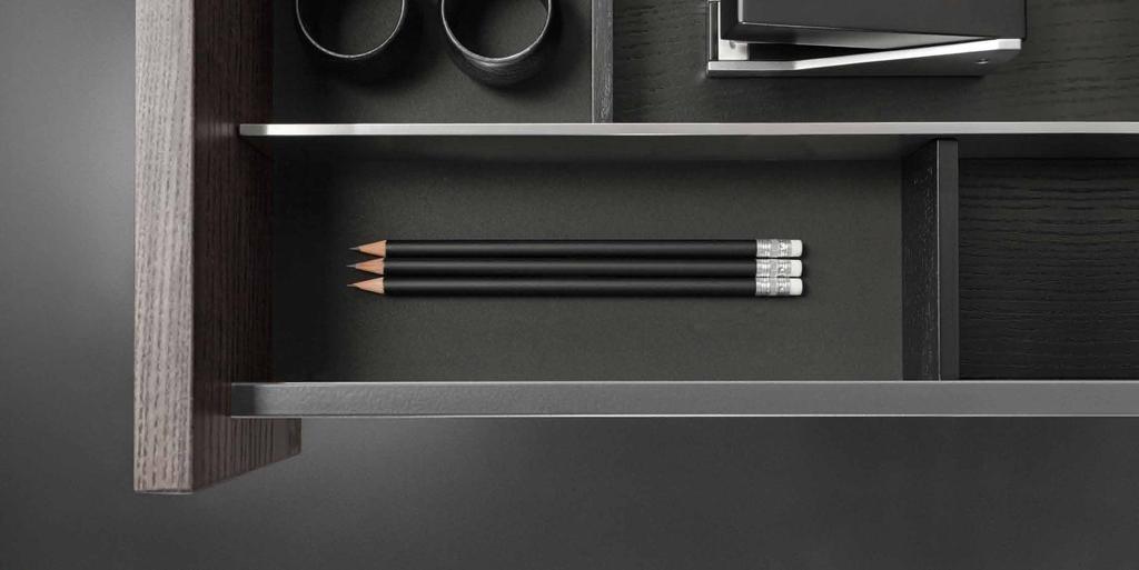 13 millimeter. Mer behövs inte för att skapa perfekt design. Utmaningen ligger i att av det minimala skapa det maximala. Även här sätter Vionaro nya måttstockar för vad som är möjligt.