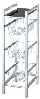Vit/krom 547-10 7391398547103 Svart/krom 547-20