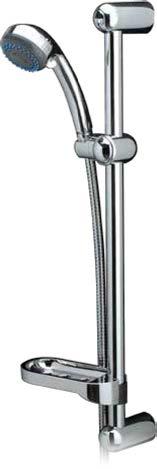 Krom 231-90 7391398231903 EuroClick Duschet med handdusch, duschstång 75 cm, dusch-slang 150 cm