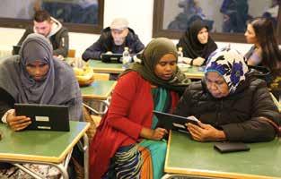 Bilderna är från Lärcenter i Säffle och Arbetsmarknads- och Integrationsenheten i Filipstad.
