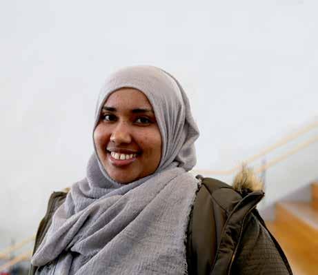 INTERVJU Rahmo Amas Mohammed 28 år från Somalia. Gift och har en dotter som bor med pappan i Mogadishu. Jag drömmer om att få återförenas med min familj här i Forshaga.