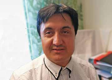 INTERVJU Foto: Krister Lönn Mohammad Samadi 46 år, tvåbarnsfar och ansvarig för Afghanska Ungdomsföreningen i Karlstad. Utbildad religionshistoriker och imam från Kabul.