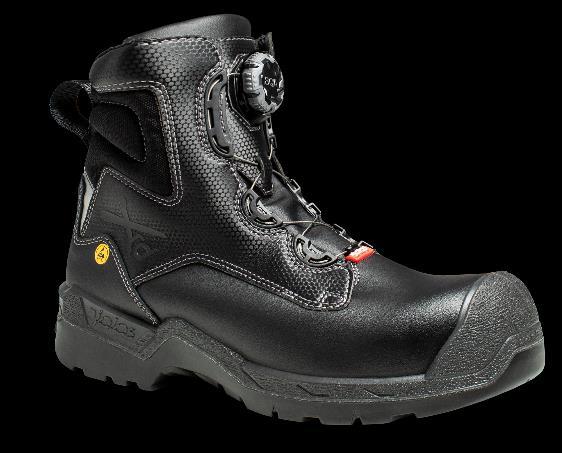 AIRPORT FRIENDLY JALAS 1358 HEAVY DUTY Arctic Grip All-year-round boot S3 SRC HRO CI HI Dragögla förhindrar skador på häldämpningen Airport friendly Foder i funktionell