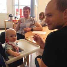 Vad gör du i församlingen? Jag besöker barnsången en gång i veckan med mina barn som är 4,5 och 2,5 år Min dotter går även på teatergruppen. Vad betyder det för dig?