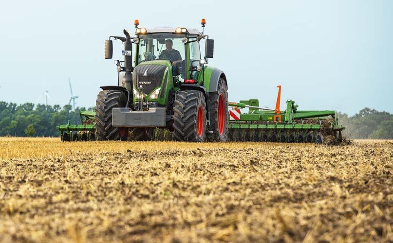 ÖVERLÄGSEN TRANSMISSIONSTEKNIK Steglös effektivitet. Fendts Vario-transmission. Innerhuset på transmissionsenheten har förstärkts. Det klarar högre tryck och är utformat för ökande krav.