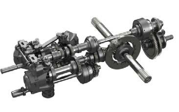 Automatiskt optimerat Viktiga automatiska funktioner ingår i den steglösa drivningen, funktioner som ytterligare optimerar koordinationen mellan motor och transmission och reducerar användarens