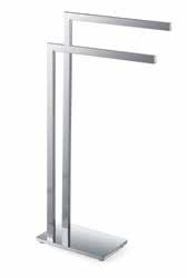 75 mm 140110061 Free standing toilet paper and brush holder Freistehender Papierrollenhalter mit