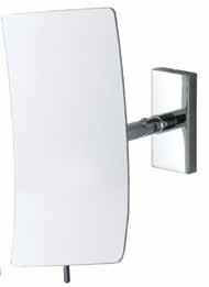 3x Cosmetic mirror Rasier- und