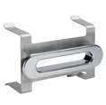 soap and detergent dispenser, polished Einbau-Seifenspender und Reinigungsmittelspender 55 x 270 x 125 mm, 1100 ml 152109142 polished poliert 152109143 matt gebürstet Paper tissue dispenser,