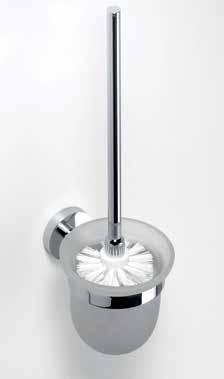 OMEGA Toilet brush holder free standing or hanging WC-Bürstengarnitur 95 x 390 x 105 mm