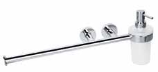 ml 104019012 Double towel holder Handtuchhalter fixiert