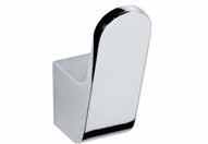 Single robe hook Kleiderhaken 17 x 38 x 30 mm 135006012