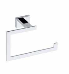 Ring towel holder Handtuchring 210 x 135 x 65 mm 118104062 Glass soap dish Seifenablage mit