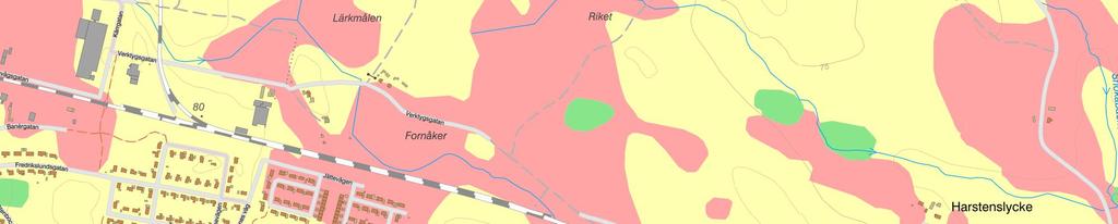 Olika jordarter har olika genomsläpplighet varför infiltrationsmöjligheterna varierar beroende på detta.