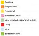 För området finns inga utpekade riskområden för skred eller översvämningar (Skara översiktsplan 2006) Planområdet Sveriges geologiska undersökning, jordartsinventering Trafik Kvarteret är omslutet av
