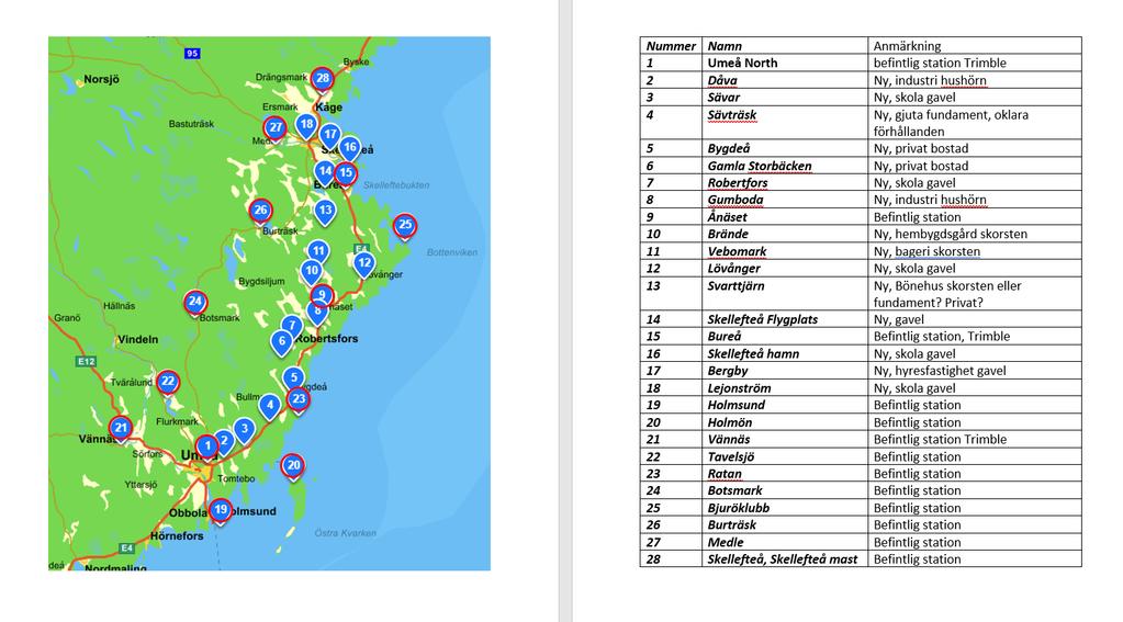 NORRBOTNIABANAN GNSS STATIONER SOM