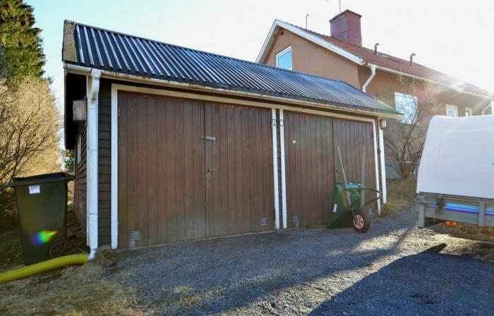 Garage Garage med dubbla