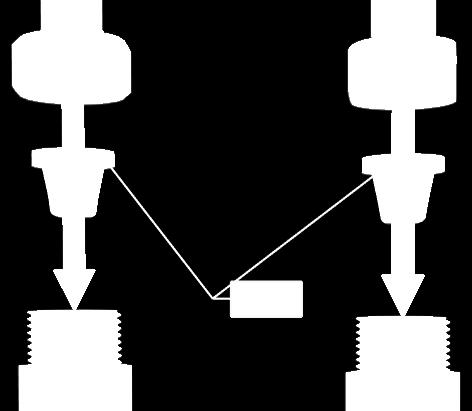 Klammorna skall monteras så nära rörkopplingarna som möjligt. Notera medföljande filter enligt 5.7.2 5.7.1 5.7.2 5.8 Anslut diskmaskin Anslut diskmaskinen med anslutningslangen (29).