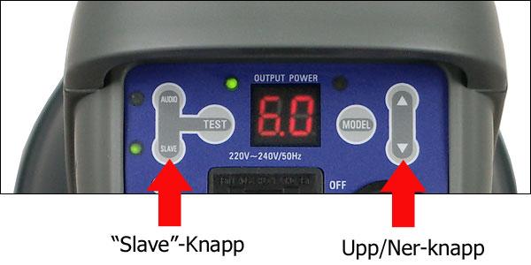 Gruppindelning (för fjärrkontroll VC801TX) Det inbyggda 16-kanalers radiosystemet i Visico VE-200 Plus gör det möjligt att dela in sina blixtar i