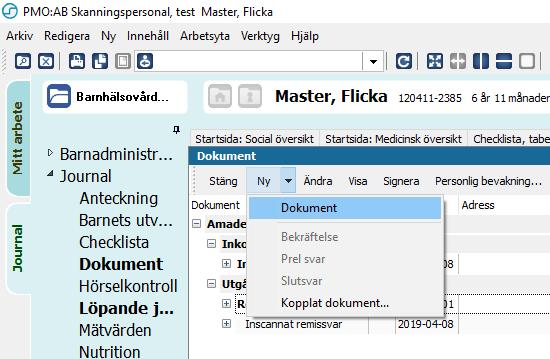 5. Skanna in remissvar när det inte finns