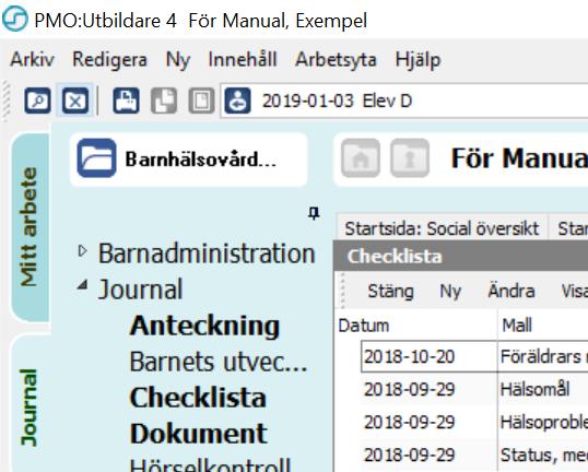 Skanna därefter in dokumentet på samma sätt som om när remissbevakning/ Remiss i VAS är upplagd, se tidigare anvisning.