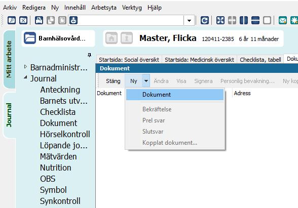 Om du ska skanna in ett remissvar gå vidare i