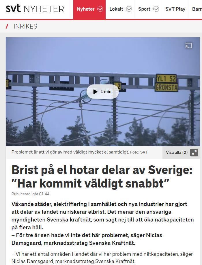 Svtnyheter 21 januari https://www.svt.