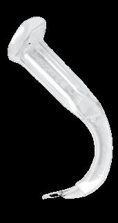 SPECIFIKATIONER GVL 3 engångsblad Bladspets till handtag: 77 mm Höjd vid kamera: 14 mm Bredd vid kamera: 16 mm Bladlängd framför kamera: 37 mm Maximal bladbredd framför