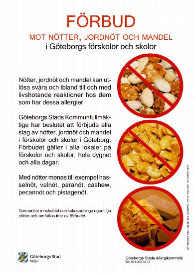 Barnet som har en komjölksproteinallergi, fick vid aktuellt tillfälle en reaktion med magsmärtor och urticaria och föräldrarna kallades till skolan.