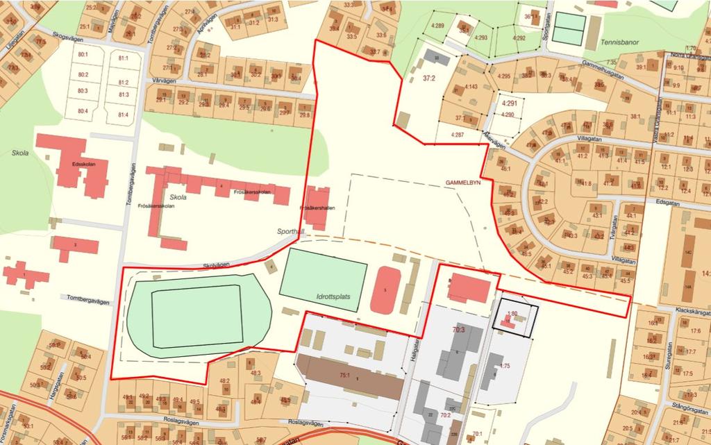 Dnr BMN-2018-1463 1(14) Samhällsbyggnadsförvaltningen Andree Dage PLANBESKRIVNING Detaljplan för Nya idrottshallen, del av fastighet Gammelbyn 1:70 Östhammars kommun, Uppsala län Upprättad 2019-07-10