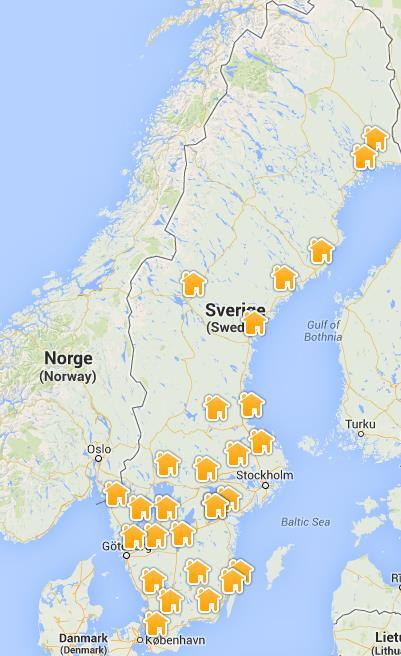 SVENSK FÖRETAGSFÖRMEDLING Sveriges mest anlitade företagsmäklare Ett 30-tal medarbetare med god näringslivserfarenhet och stort nätverk Rikstäckande organisation med kontor på 25 orter från Malmö i
