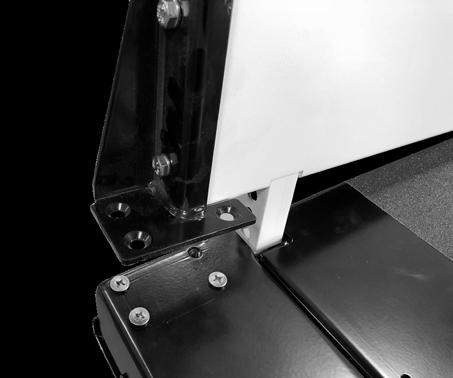 Installing 90 degree guard side panel by