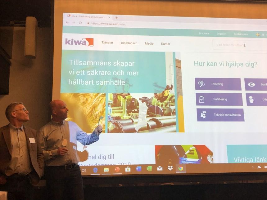 berättade om spårgas, används mest vid
