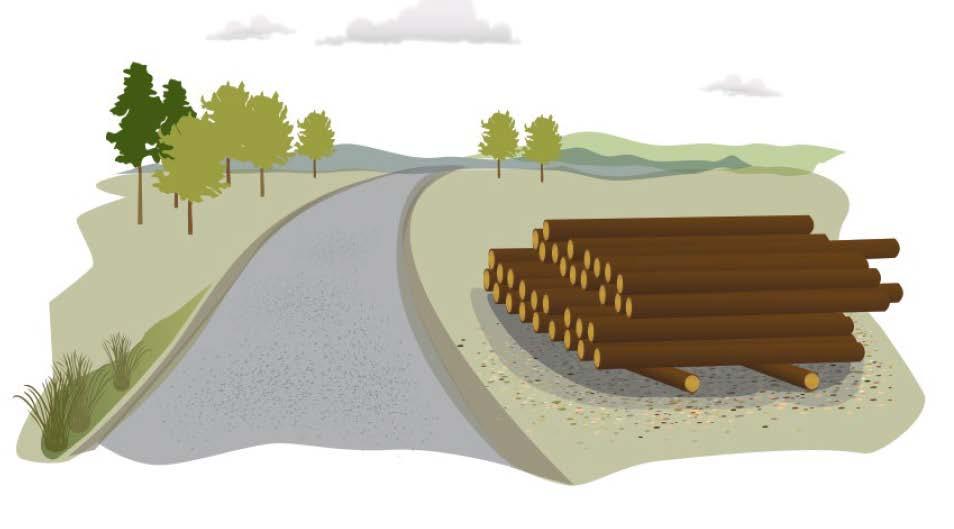 11.1.2019 Bild 4. Trafiksäkert upplagd välta.