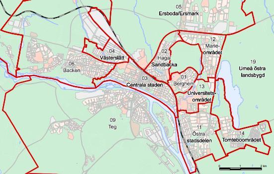 2022 och 2029 (Källa: Umeå kommun) 4 Umeå kommun,
