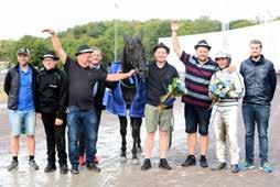 Bertil Knutssons Minneslopp 0 tolopp Dear riend ohan Untersteiner Tid:, Odds:,0 Lopp. V.