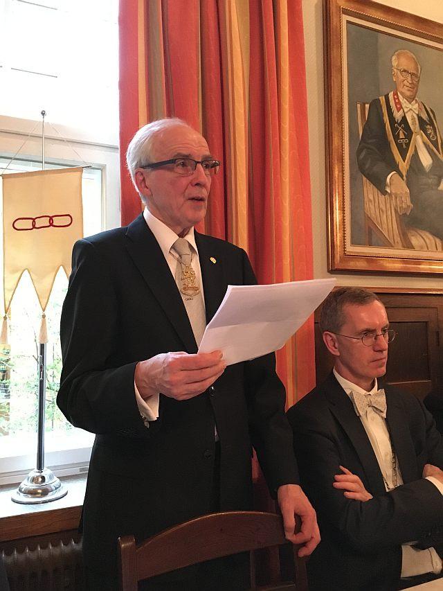 4 NylandiaNytt Augusti 2017 90-ÅRSFESTEN Logen nr 2 Nylandia firade sitt 90-årsjubileum med ett logemöte,