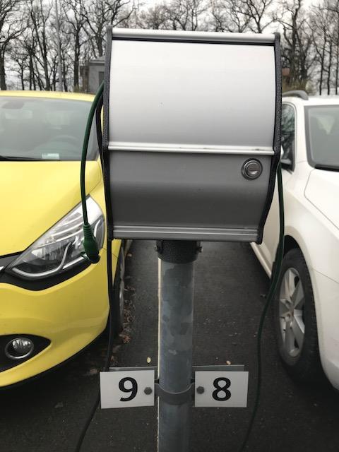 Figur 7 Motorvärmare/Laddplats Spinnakern